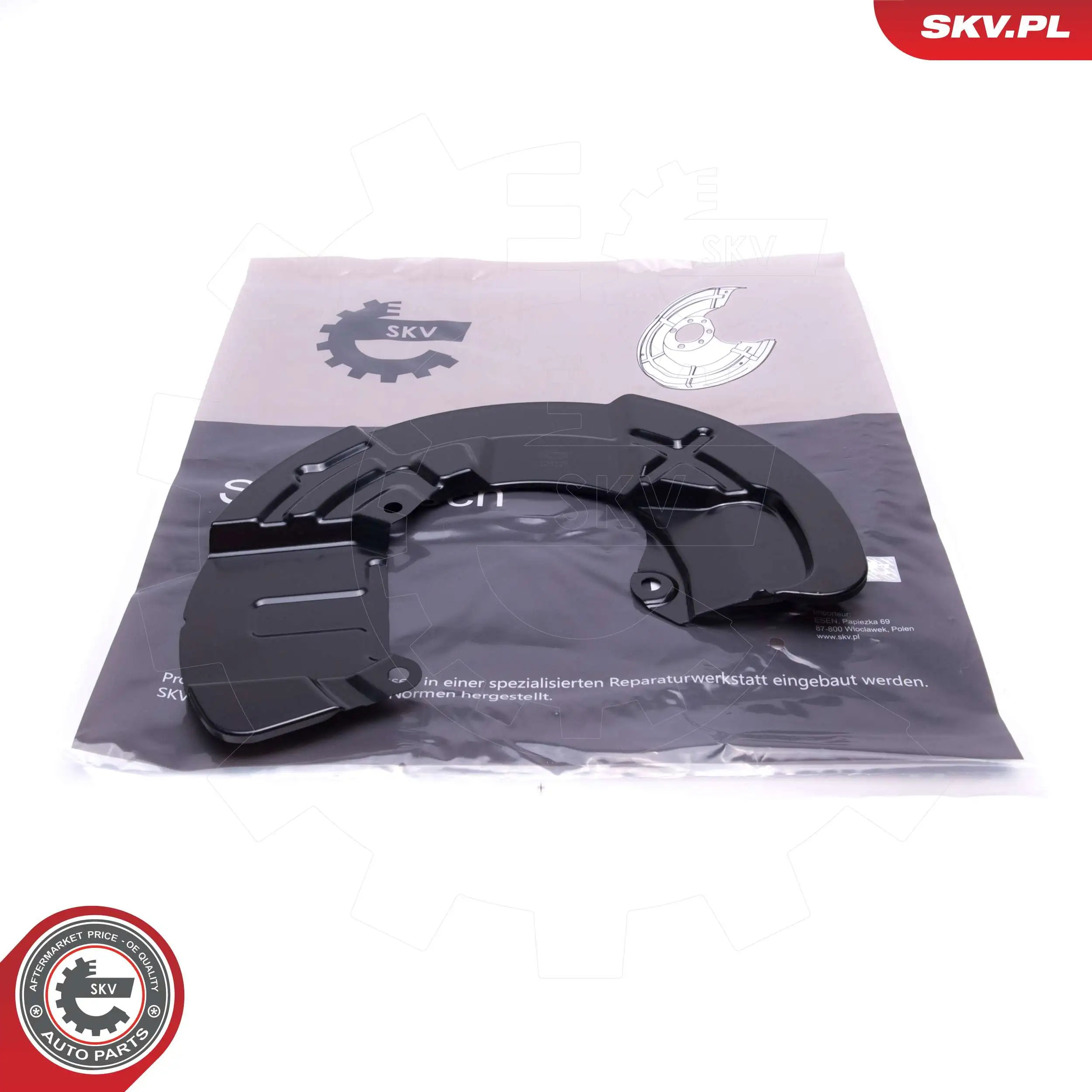 Splash Guard, brake disc